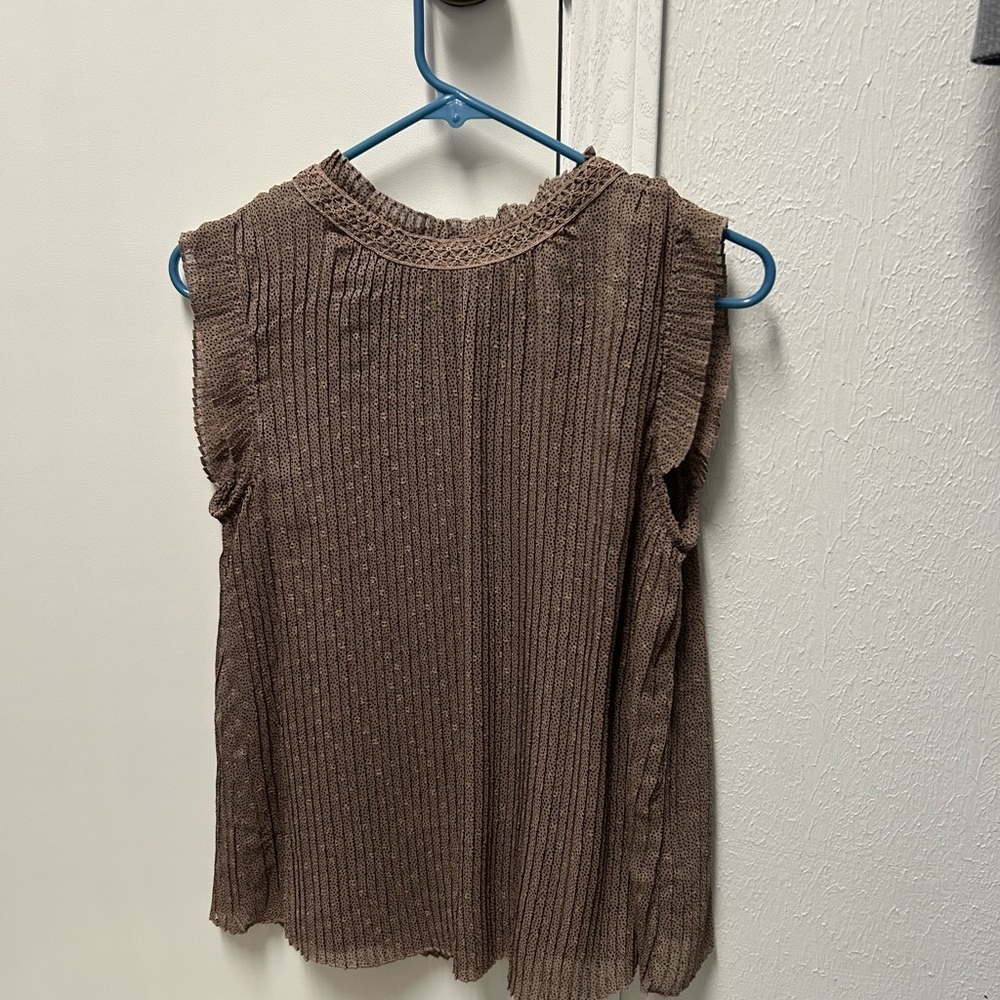 Banana Republic Brown Blouse Elegant Top